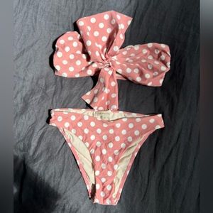Pilyq Swim - Polka Dot Bikini sz medium - worn once